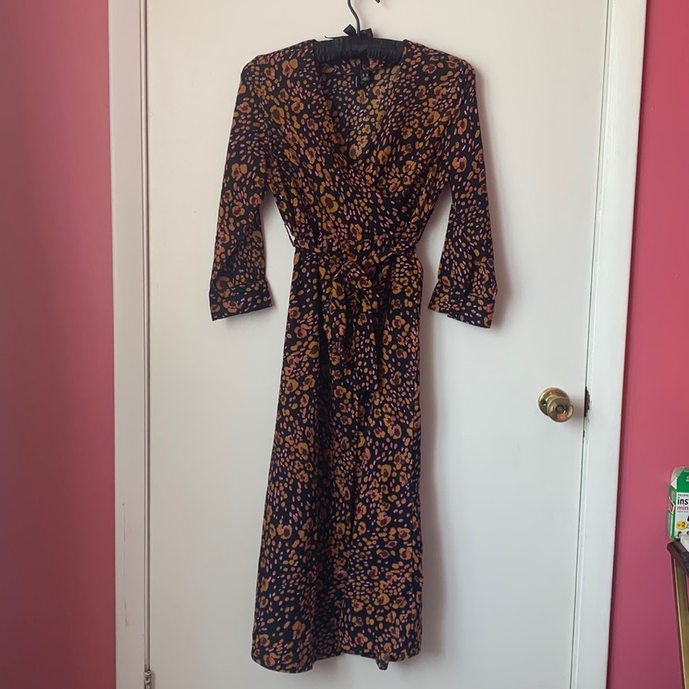 Vero Moda Dress | Belted Office Dress | M